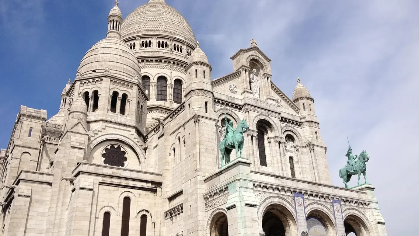 basilique du sacré coeur à Mont Martre