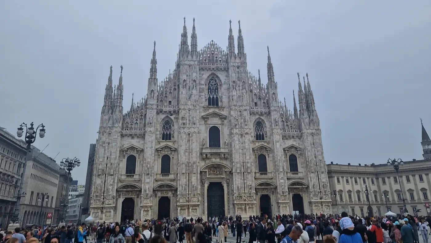 visiter Milan en 2 jours vue sur le Duomo