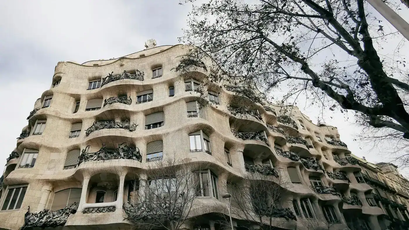 Maison de Gaudi à Barcelone - Casa Mila de Gaudí