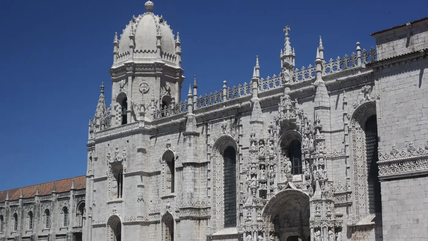 Façade du Monastère des Hiéronymites à Lisbonne